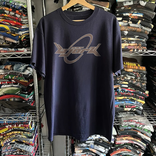 1993 bjork washed shirt navy - 1993,