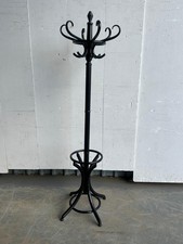 Black bentwood coat stand - a,