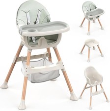 Baby High Chair, 4-in-1