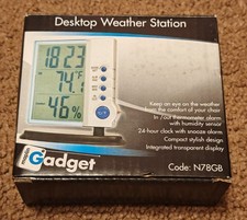 Wireless desktop weather