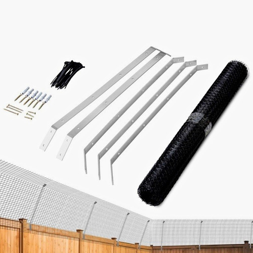 50m black fence screen mesh - fence,