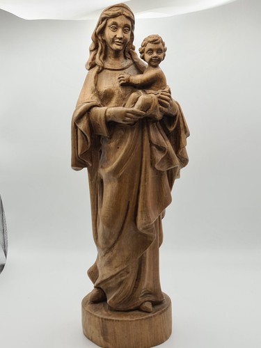 Vintage hand carved wooden - vintage,