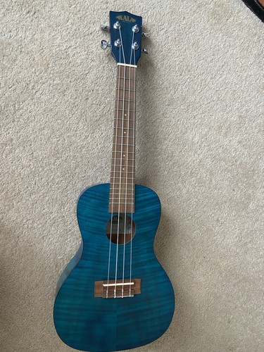 Kala ukulele blue - kala, exotic