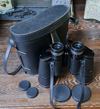 Prinzlux Extralite 7x50 coated optics binoculars in case with lens caps