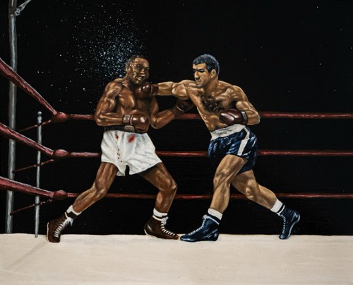 Vintage boxing rocky marciano - boxing,