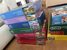 Jigsaw Puzzle Bundle, 11x 1000 Piece
