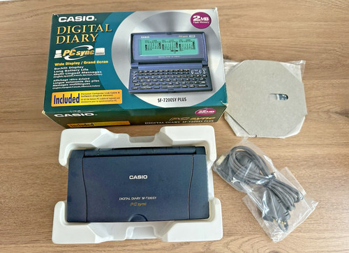 Casio digital diary 7000sy - diary, sf-7000sy