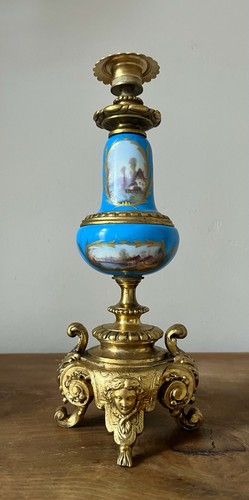 Antique french sevres blue - antique,