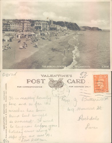The beach looking - , east