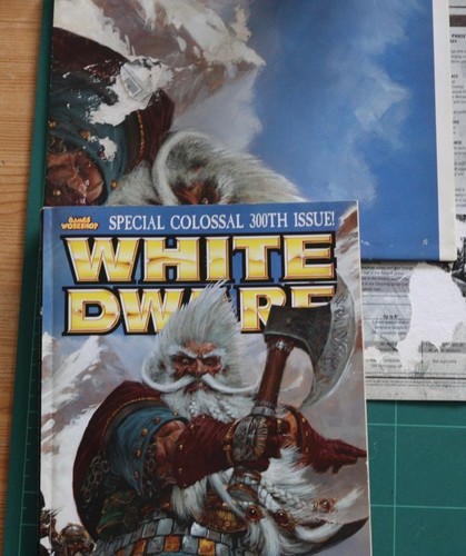 Games workshop white dwarf 300 - dwarf,