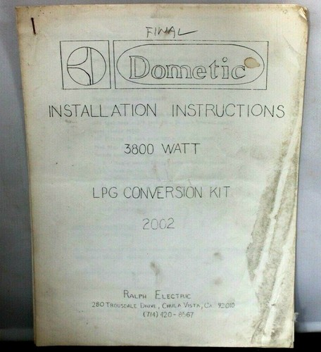 Dometic installation - dometic,