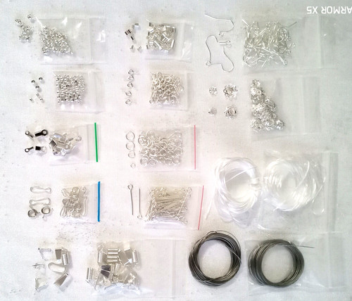 Job lot silver jewellery - lot,