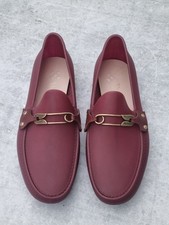 Vivienne Westwood Rubber/Plastic Moccasin Loafers Shoes Burgundy Size EU 41 ...