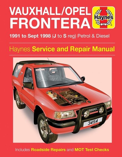 Vauxhall opel frontera petrol - vauxhall/opel,