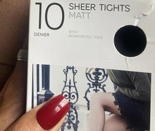 10 Denier Tights One In Box