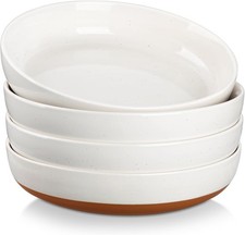 MALACASA Pasta Bowls Set of 4
