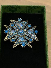 Victorian Antique Style Blue
