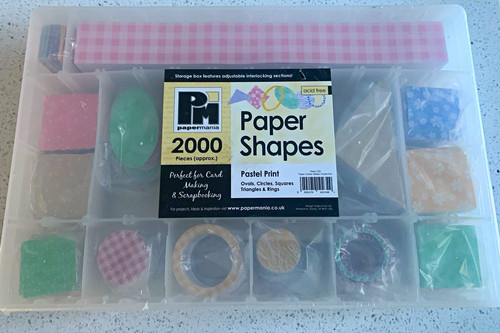 Papermania paper shapes pastel - paper,