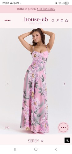 House seren black - cb, floral