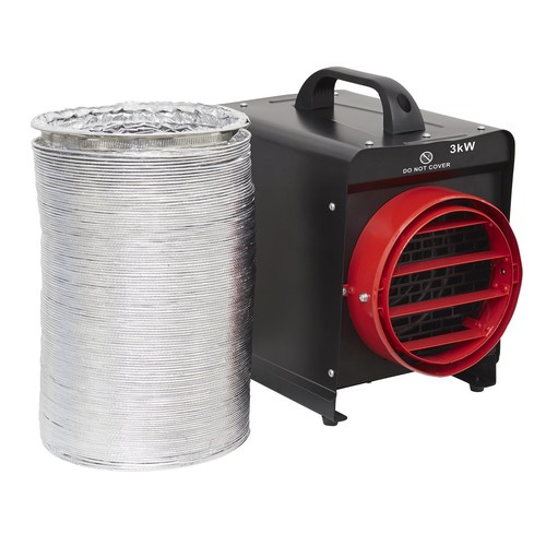 Sealey industrial fan - fan, heater