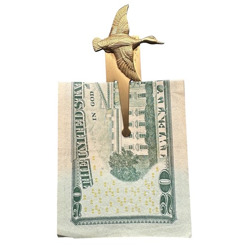 Vintage brass money - vintage,