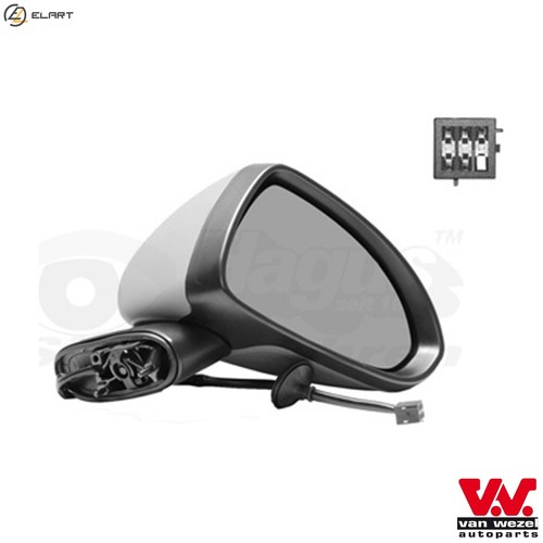 Exterior mirror 3750808 - mirror,