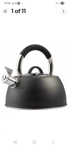 Vonshef black stovetop kettle - stovetop,