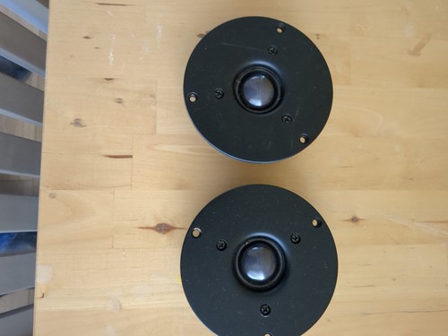 Two 110mm qtx silk dome - 1",