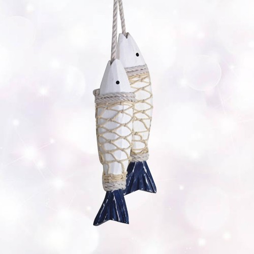 Wood fish wall decor ornaments - decor,