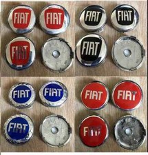 4x Fiat Wheel Centre Cap Set