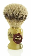 Omega 621 1st Grade Super Badger Hair Shaving Brush