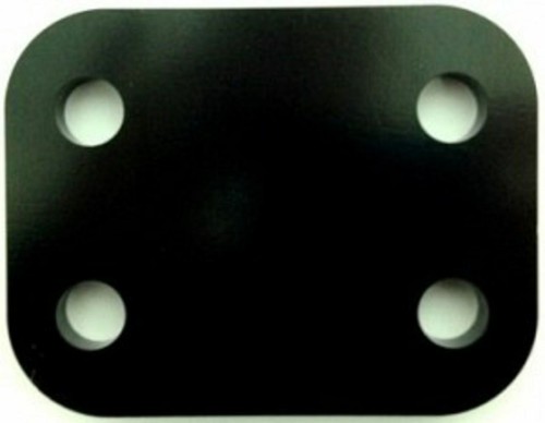 Inch black towbar towball - 2",