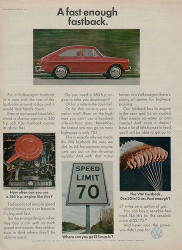 1967 volkswagen fastback - fastback, 65