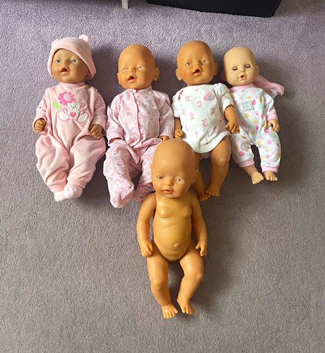 Bundle baby born dolls 5 - bundle,