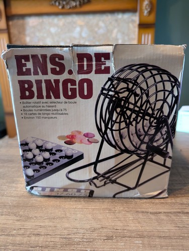 Bingo cage set - bingo,