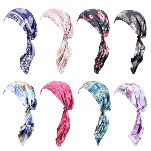 Elegant flower turban - flower, hat