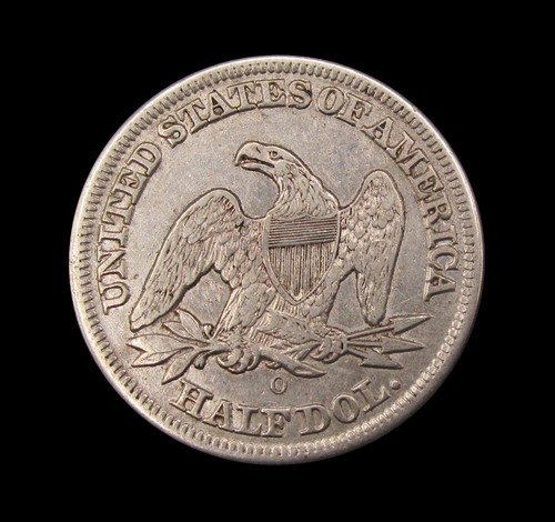 Usa america 1854 seated - america, 1854-o
