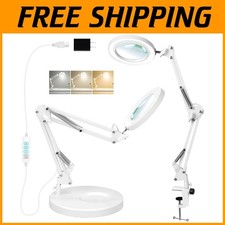 LED Magnifying Glass Lamp with