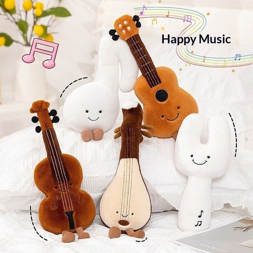 New musical instrument plush - new,