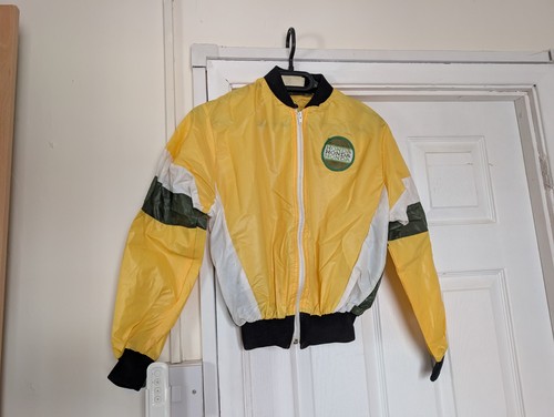Vintage honda yellow paddock - vintage,