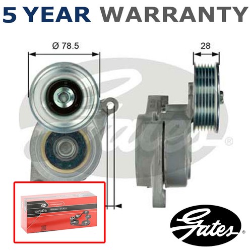 Tensioner pulley gates - pulley, fits