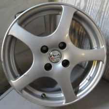 15" fox racing 5 spoke alloy wheel 6.5jx15 et35 pcd 4x100