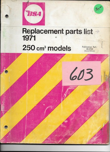Bsa 1971 250cc single - 1971,