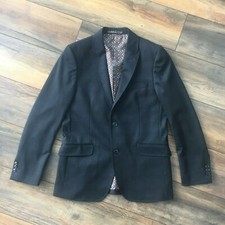 Feraud Mens Suit Jacket Blue
