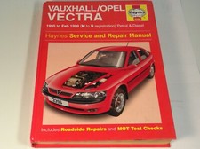 VAUXHALL OPEL VECTRA   1995-1999  HAYNES SERVICE and REPAIR MANUAL 3396 (N to S)