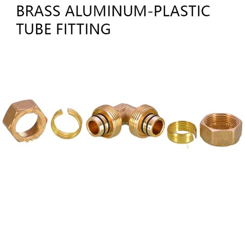 Aluminum plastic tube fitting - aluminum-plastic,