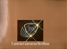 Lancia Gamma Berlina 1976-78 Export Markets Sales Brochure In English FAIR