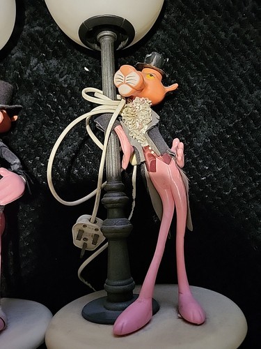 Pink panther side light lamp - pink,