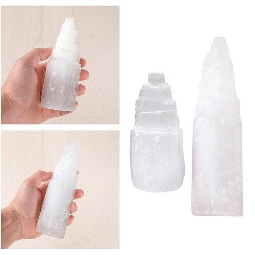 Natural selenite lamp for - lamp,