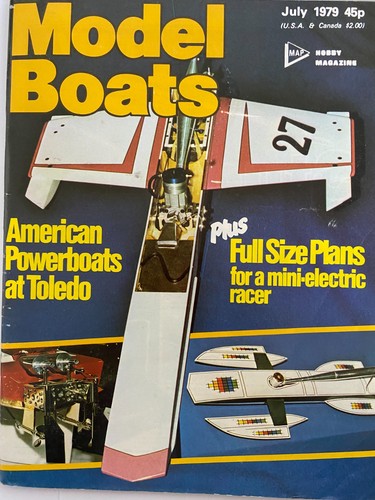 Model boats july 1979 - model, magazine